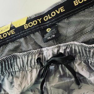 BODY GLOVE Men's "Pull On Cargo Stretch Swim Short" NWT Size XXL 38